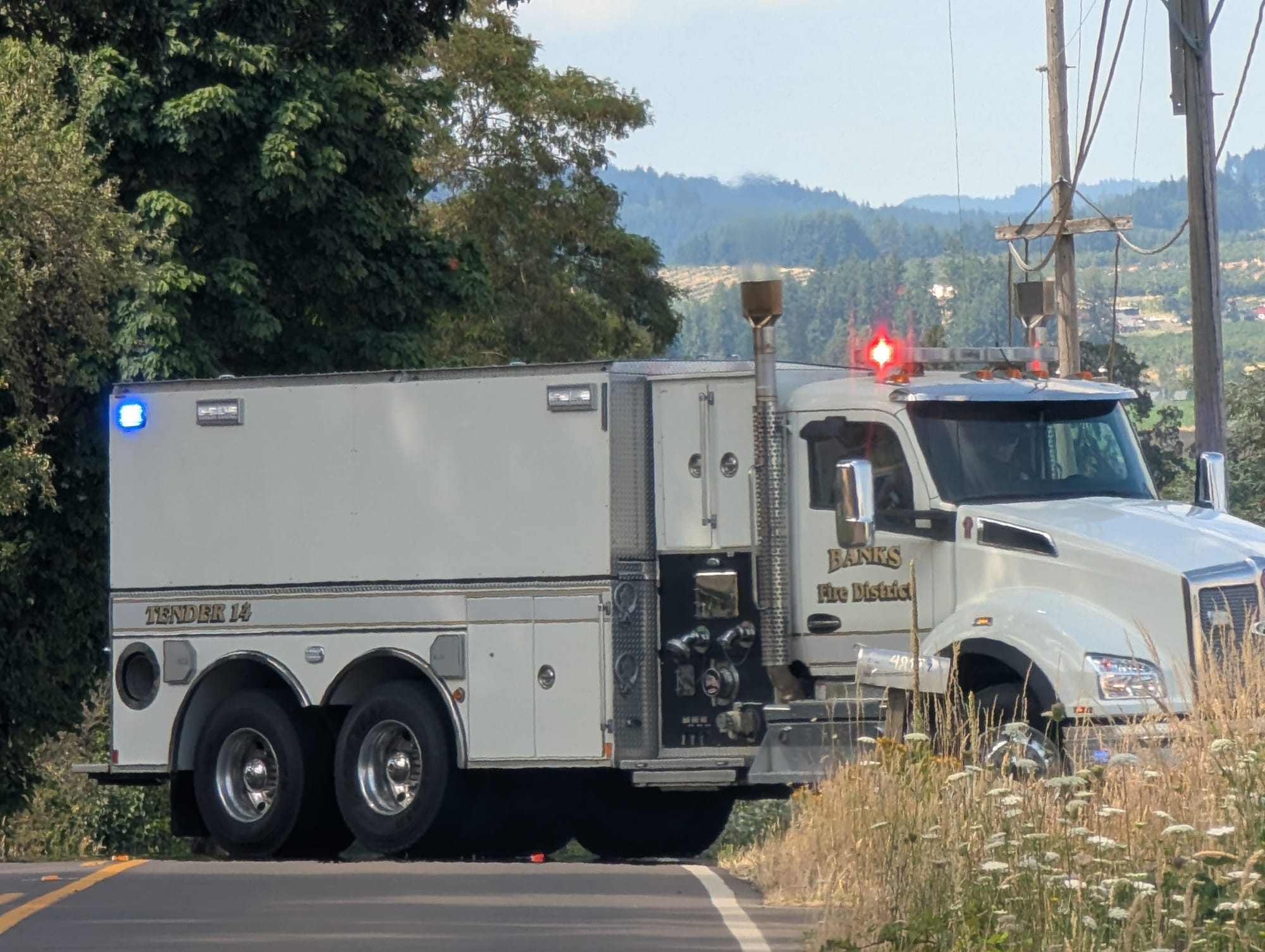 Banks News: Fire, Police log, search for missing man continues | October 17, 2025