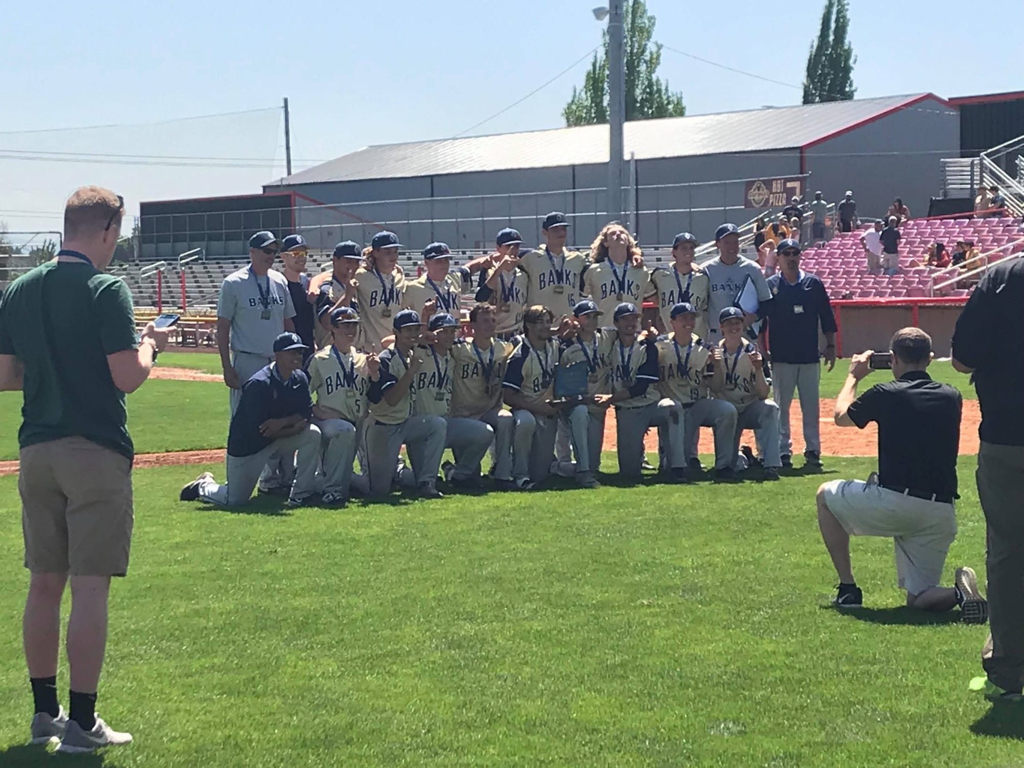 Banks Braves win the state baseball championship