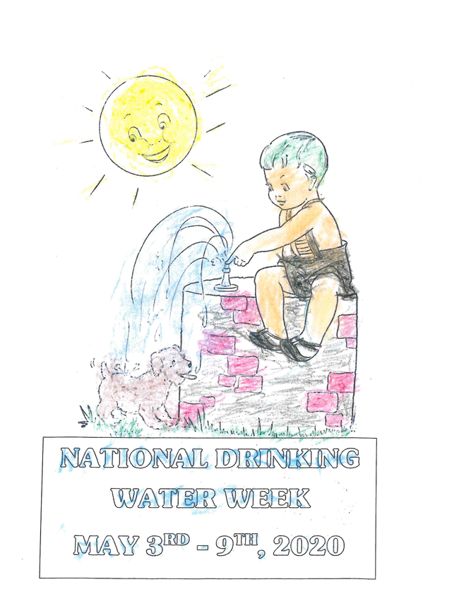 Banks National Drinking Water Week coloring contest winners